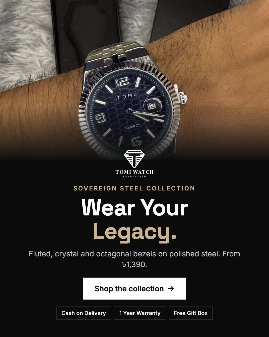 Sovereign Steel Collection: Wear Your Legacy